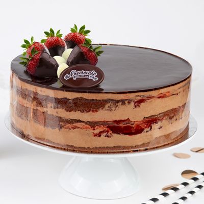 DOUBLE CHOC STRAWBERRY TORTE