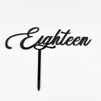 TOPPER EIGHTEEN - BLACK