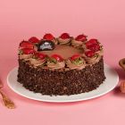 EGGLESS DOUBLE CHOC STRAWBERRY TORTE