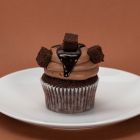 BELGIAN DOUBLE CHOC CUPCAKE