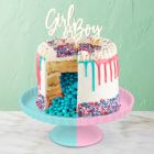 GENDER REVEAL CAKE