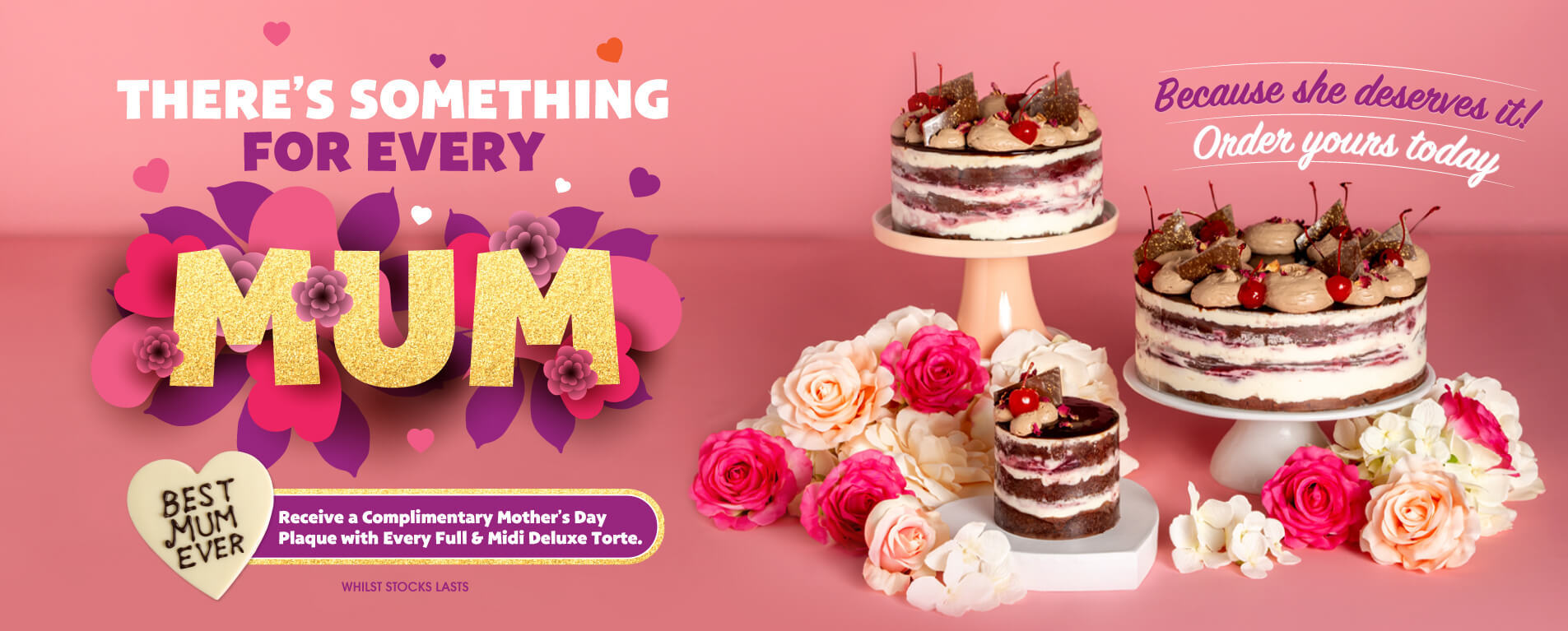 Mother's Day The Cheesecake Shop